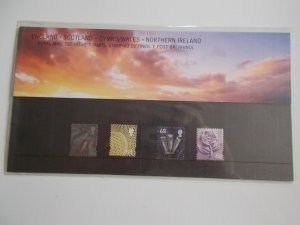 2002 Machin Definitive Regionals All 4 Nations 68p Presentation Pack no 59 U/M