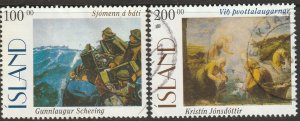 Iceland 816-817 set used