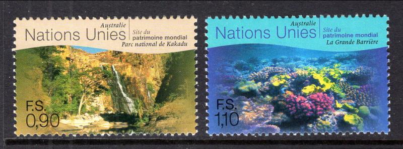 UN Geneva 333-334 Australia MNH VF