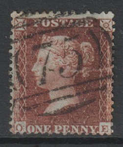 GB Scott 11 - SG24, 1854 Victoria 1d O-E used