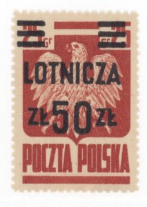 Poland, Scott #C20a, MNH