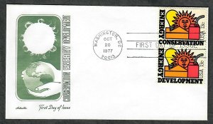 1723 - 1724 Energy Unaddressed Artmaster FDC