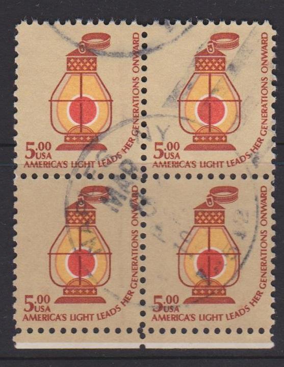 USA Sc#1612 Used Block of 4