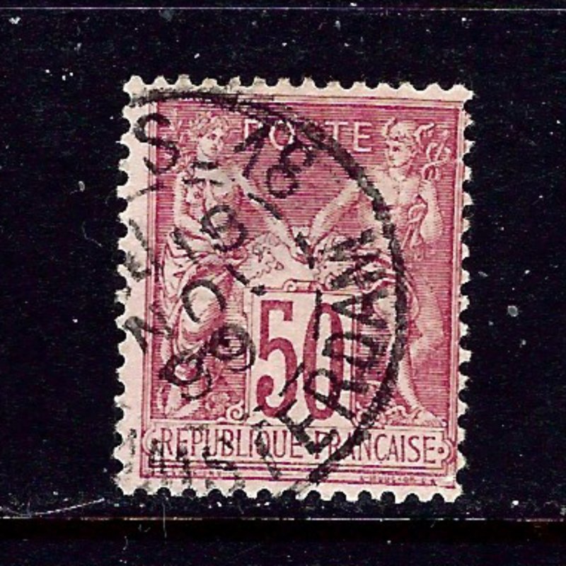 France 101 Used 1890 issue