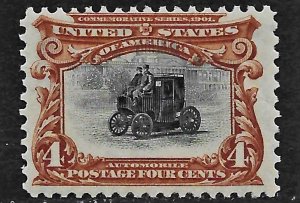 1901 Sc. #296 NH, Cat. Val. $170.00.