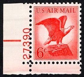 US C67 MNH VF 6 Cent Bald Eagle