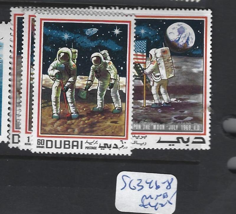 DUBAI (P1906B)   MOON  SG 346-8  MNH