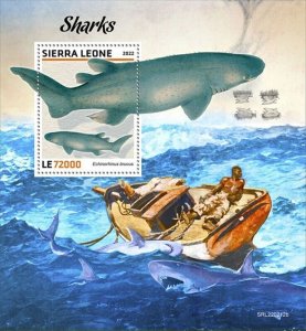 Sierra Leone - 2022 Bramble Shark - Stamp Souvenir Sheet - SRL220212b