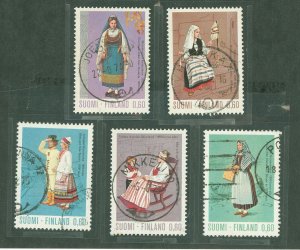 Finland #533-537 Used Single (Complete Set)