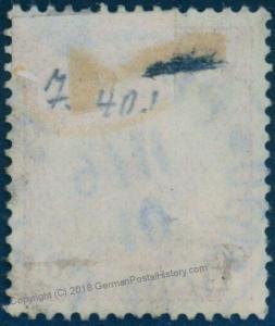 Germany China 1901 PETSCHILI 40pf Kiautschou Yacht Mi PVIc PEKING Boxer Re 84857