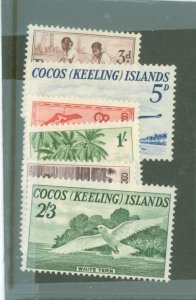 Cocos (Keeling) Islands #1-6 Unused Single (Complete Set)