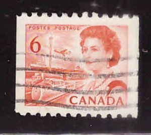 Canada Scott 465A Used stamp similar cancels and centering