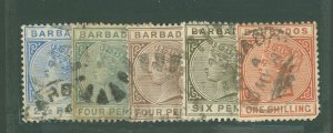 Barbados #62/64-67