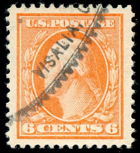 momen: US Stamps #379 Used PSE Graded XF-SUP 95J