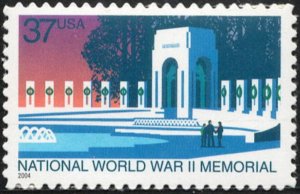 USA Sc. 3862 37c World War II Memorial 2004 MNH single