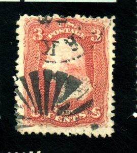 94 USED FINE FANCY CANCEL Cat $13