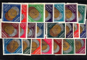1964 Panama winter & summer Olympic games 2 complete set MH (*)