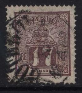 Sweden #14 VF Used & Rare