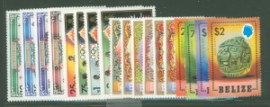 Belize #694/744 Mint (NH) Single (Complete Set)