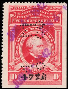 U.S. REV. DATED REDS R334  Used (ID # 110921)