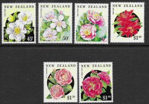 New Zealand 1110-15  1992   set 6  VF Mint NH