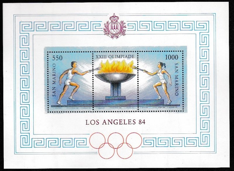 1984 San Marino Scott 1068 Summer Olympics MNH