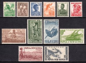 Papua New Guinea - Scott #122//135 - MH - Short set - See description - SCV $54