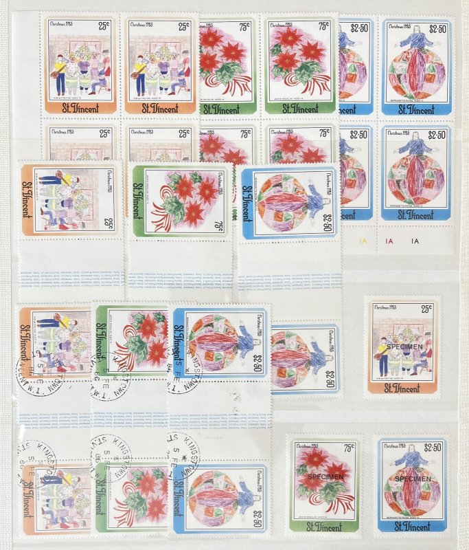 Argetina Mexico Christmas Art MNH Used + Covers(80+) MK7951