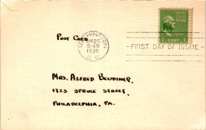 #804 George Washington - No Cachet 