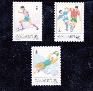 MACAO / MACAU SOCCER WORLD CUP STAMPS