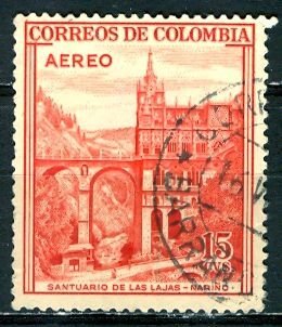 Colombia; 1954: Sc. # C241: O/Used Single Stamp