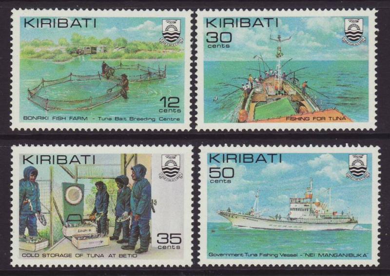 1981 Kiribati Tuna Fishing Industry Set U/M