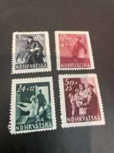 Croatia sc B77-B80 MH comp set