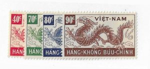 Vietnam   Sc #C5-C8   set of 4 airmails  OG VF