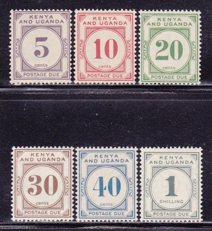 K.U.T. Scott # J1-J6 VF-MLH set nice colors scv $ 118 ! see pic !