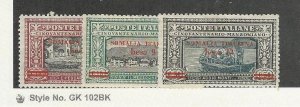 Somalia - Italy, Postage Stamp, #61-63 Mint Hinged, 1924, JFZ