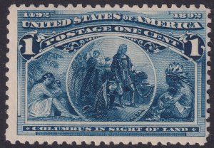 #230 Mint NH, Fine+, Gum skip (CV $32.5 - ID46931) - Joseph Luft