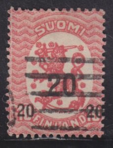 Finland 120 Finnish Arms 1919 O/P