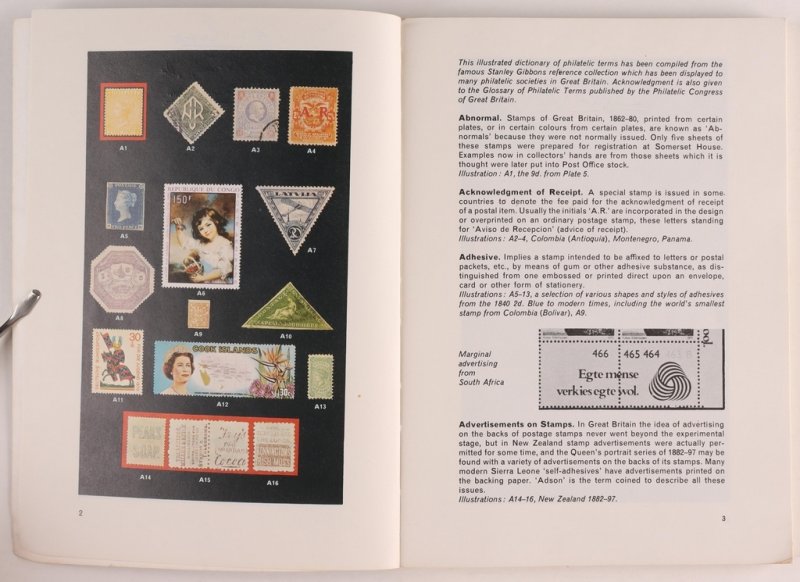 LITERATURE Philatelic Terms Illustrated Compiled by Bennett & Watson. 