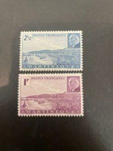 Martinique sc 188,189 MNH