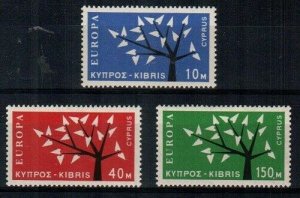 Cyprus Scott 219-21 Mint NH [TE733]