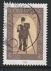 1989 Finland - Sc 788 - used VF - 1 single - Photography