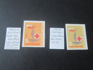 Yugoslavia Red Cross,TB,Nurse,Doctor,Charity stamp MH