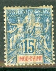 CW: Indochina 10 mint CV $42.50