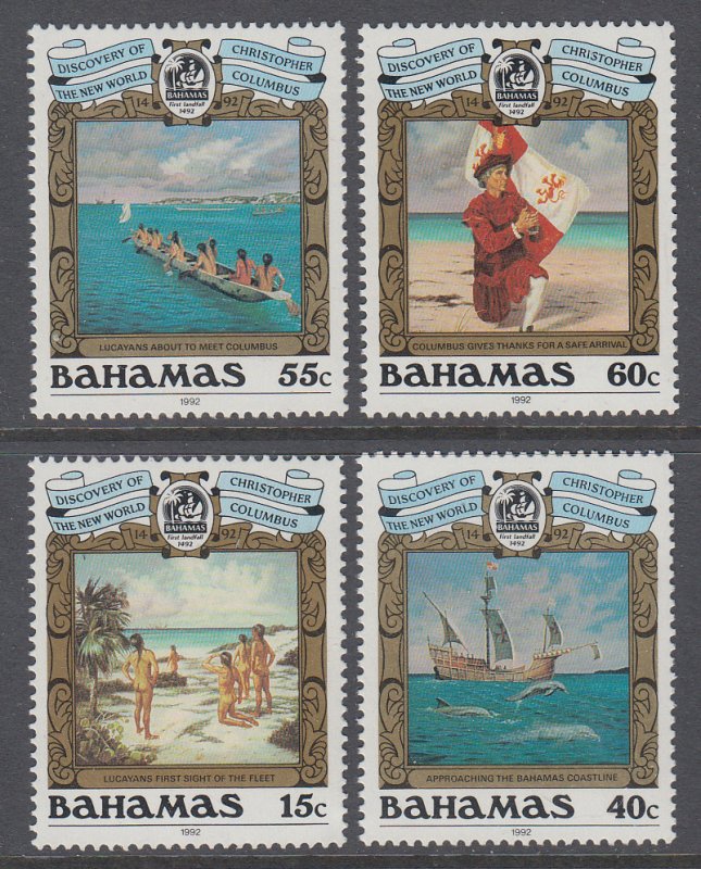 Bahamas 749-752 MNH VF