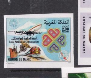 Morocco SC 562 Imperf Single MNH (5dic)