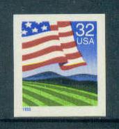 2919 32c U.S. Flag Fine MNH BPS