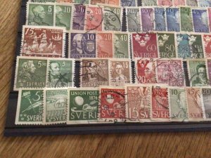 Sweden mounted mint or used stamps  A12401