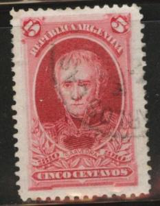 Argentina Scott 165 used stamp