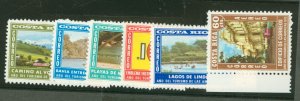 Costa Rica #C549/556  Single